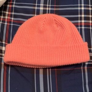 light pink beanie